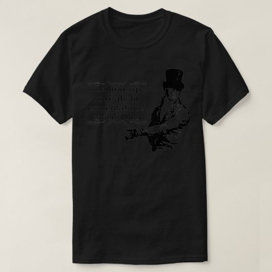 Womens Funny Jane Austen Mr Tシャツ (デザイン正面)