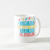 Womens Funny Juggling Design For Men コーヒーマグカップ (正面右)