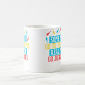 Womens Funny Juggling Design For Men コーヒーマグカップ (中央)