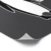 Womens Funny Penguin New Year Baka Life Anime Styl ポスター (角)