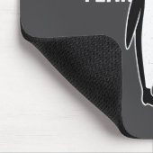 Womens Funny Penguin New Year Baka Life Anime Styl マウスパッド (コーナー)