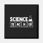 Womens Funny Periodic Table Science Teacher Nerd C マグネット (正面)