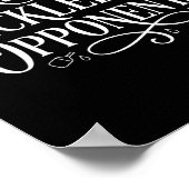 Women's funny player pickle ball tears of ポスター (角)