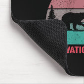 Womens Funny Running Motivational Sometimes Motiva マウスパッド (コーナー)