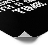 Womens Funny Sarcastic Quote Don't Threaten Me Wit ポスター (角)