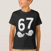 Womens Funny Six Seven 6 7 Meme Gen Alpha Slang 6  Tシャツ (正面)
