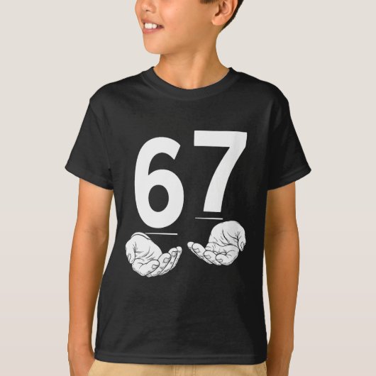Womens Funny Six Seven 6 7 Meme Gen Alpha Slang 6  Tシャツ (正面)