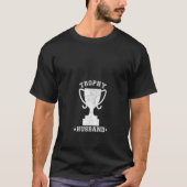 Womens Funny Trophy For Best Husband Cool Hubby Ho Tシャツ (正面)