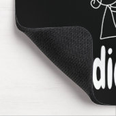 Women's Funny Valentine's Day Couple Matching I Lo マウスパッド (コーナー)