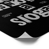 Womens Funny Work Tee Dear Hr, Joy Is Not A Slogan ポスター (角)