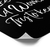 Womens Funny Workout Quote For Women Motivational  ポスター (角)