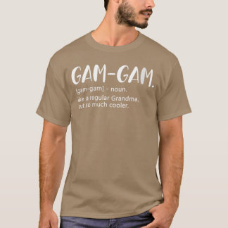 Womens GamGam like regular Grandma but Cooler Moth Tシャツ