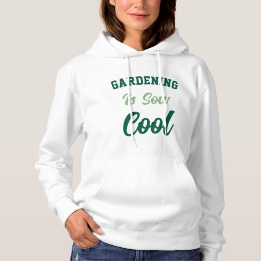 Women's Gardening Hoodie パーカ (正面)