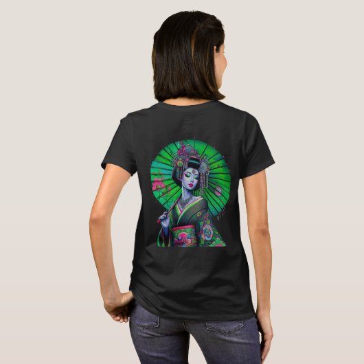 Women's Geisha Tshirt  Tシャツ (裏面フル)