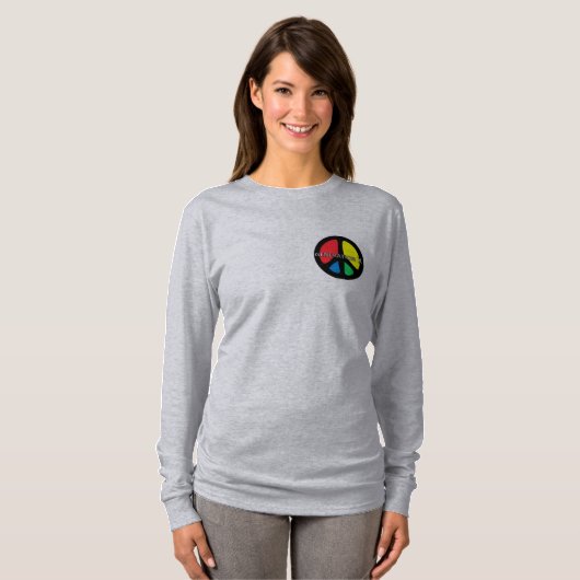 Women's Generation X PEACE Tシャツ (正面フル)