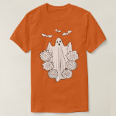 Womens Ghost Bride Lazy Halloween Costume Funny Sp Tシャツ (デザイン正面)