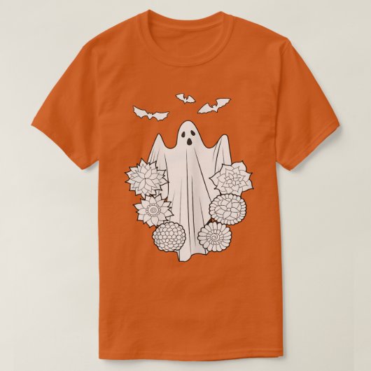Womens Ghost Bride Lazy Halloween Costume Funny Sp Tシャツ (デザイン正面)