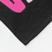 Women's Gin Is My Valentine Hearts Matching Drinke フリースブランケット (角)