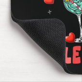 Women's Gin Is My Valentine Hearts Matching Drinke マウスパッド (コーナー)