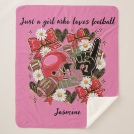 women's/girls football Sherpa Blanket シェルパブランケット