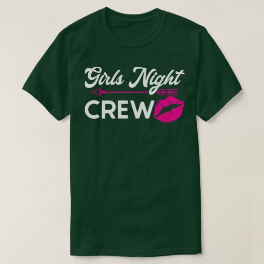 Womens girls night crew party ladies bride Premium Tシャツ (デザイン正面)