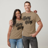 Womens Glory Glory Georgia Rally Fight Song VNeck Tシャツ (ユニセックス)