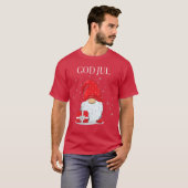 Womens God Jul Swedish Merry Christmas Swedenomte  Tシャツ (正面フル)