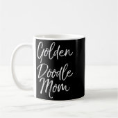 Womens Goldendoodle Odle Mother's Day Gift Cute Go コーヒーマグカップ (左)