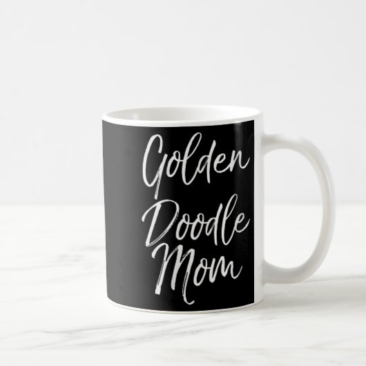 Womens Goldendoodle Odle Mother's Day Gift Cute Go コーヒーマグカップ (右)