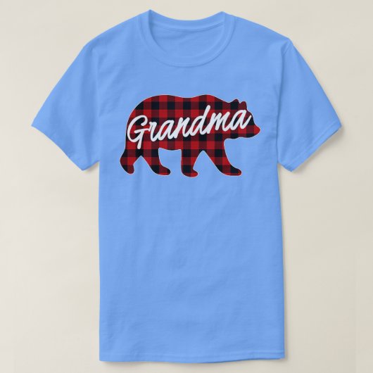 Womens Grandma Bear Premium T-Shirt Tシャツ (デザイン正面)
