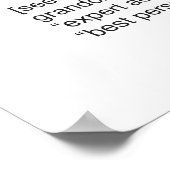 Womens Granny Definition Grandma Gift ポスター (角)