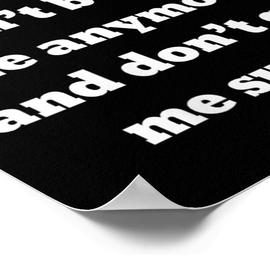 Womens Great Of Fire. Don't Bother Me Anymore And  ポスター (角)