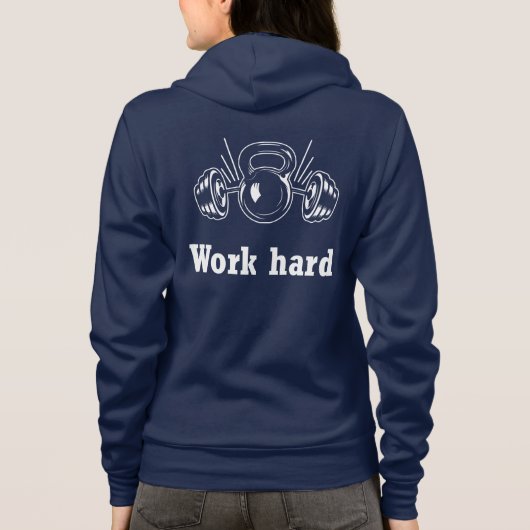 Women's Gym T-Shirt パーカ (裏面)