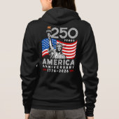 Women's Happy 250th Anniversary America  パーカ (裏面)