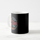 Womens Have The Day You Deserve Sarcastic Skeleton コーヒーマグカップ (正面左)