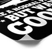 Womens Helicopter Lot Cooler Than Average Flyer Hu ポスター (角)