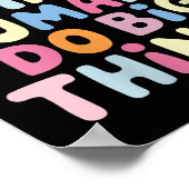 Womens Helng Tiny Humans Do Big Things Motivationa ポスター (角)