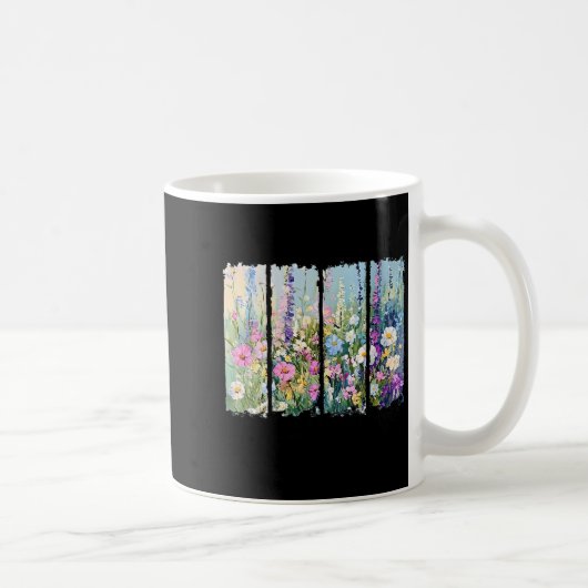 Womens His Mercies Are New Every Morning Wildflowe コーヒーマグカップ (右)