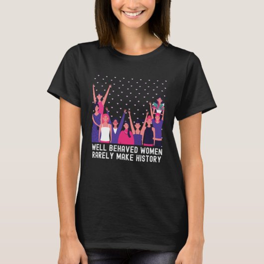 Women's History Month Group  Quotes Family Tシャツ (正面)