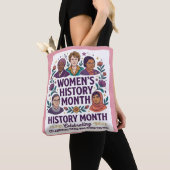 Women's History Month Tribute Tote Bag トートバッグ (クローズアップ)