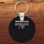 Womens Hockey Momsicle定義Tシャツ キーホルダー (正面)