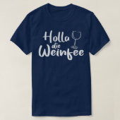 Womens Holla the Wine Fairy  Tシャツ (デザイン正面)
