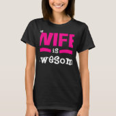 Womens Humorous Statement Valentine's Day In Love  Tシャツ (正面)