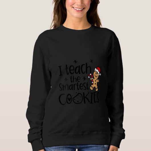 Womens I 教え The頭が切れる Cookie Gingerbread Fu スウェットシャツ (正面)