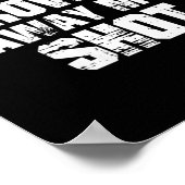 Womens I Am Not Throwing Away My Sho Motivational  ポスター (角)