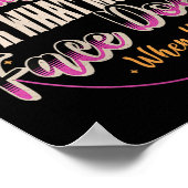 Womens I Can't Be Held Resnsible What My Face Does ポスター (角)