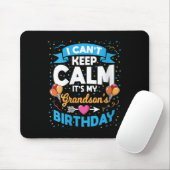 Womens I Can't Keep Calm It's My Grandson Birthday マウスパッド (マウス)