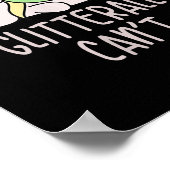 Womens I Glitterally Can't Unicorn ポスター (角)