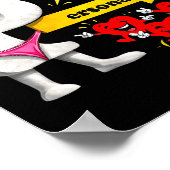 Women's I Love Her Ity Funny Valentine's Day Coupl ポスター (角)