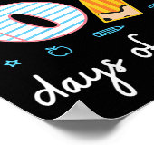 Womens I Survived 67 Days Of School Funny Meme Tea ポスター (角)